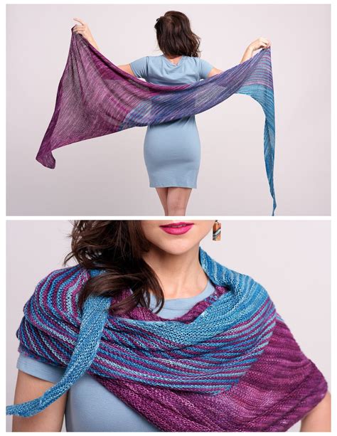 Muscadine Shawl Pattern Easy And Adjustable Expression Fiber Arts