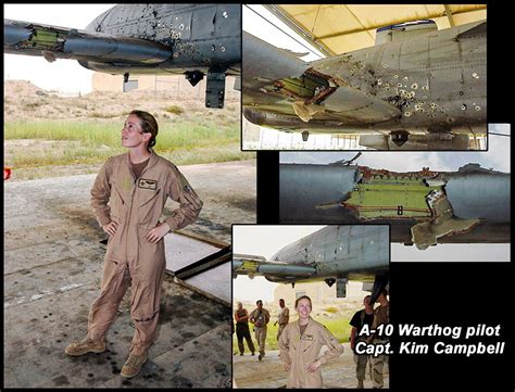 The Story Of Kim Campbell The Heroic Female A 10 Pilot Who Landed Her