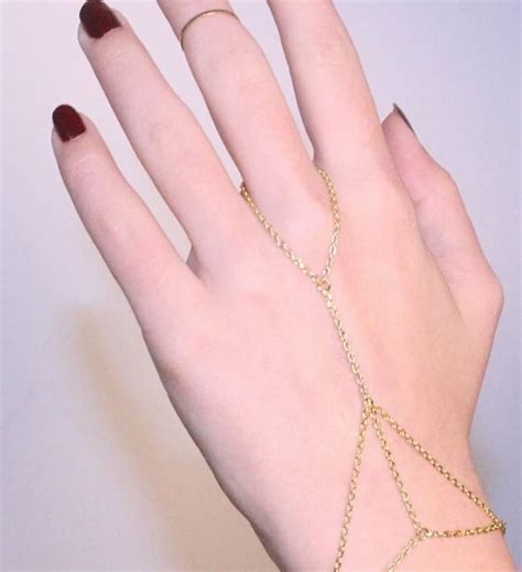 Women Fashion Jewelry Accessories Gold Silver Simple Sex Slave Chain On