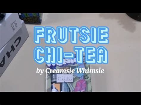 Review Liquid Rasa Leci Tea Frutsie Chi Tea By Creamsie Whimsie Youtube