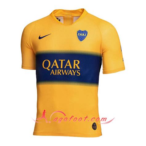 Nouveau Maillot Foot Boca Juniors Domicile Manche Longue Floqu Pas