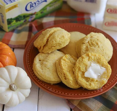 Flaky Pumpkin Biscuits Recipe Crystal Creamery