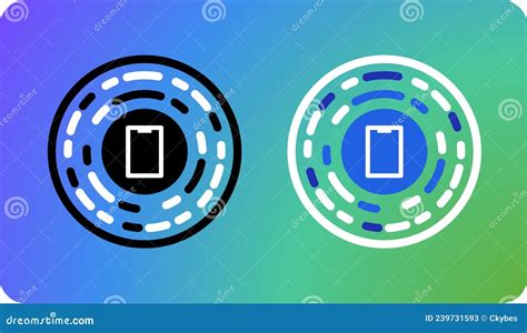 New Style of QR Code - Round QR Code. Circle Stock Vector ...