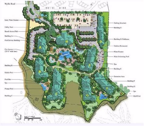 Map Layout Westin Princeville Ocean Resort Villas