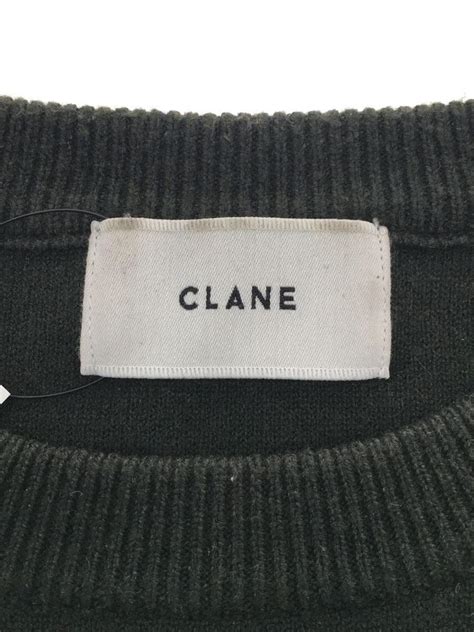 Clane Aw Double Cloth Crew Knit Tops