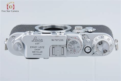 中古Leica ライカ IIIf レッドダイヤル セルフタイマー付き レンジファインダーフィルムカメラ 中古カメラフィルムカメラを