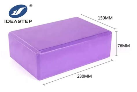 Custom High Density Eva Foam Yoga Block Ideastep Eva Suppliers