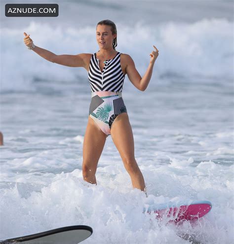 Olivia Phyland Liv Sexy Seen Surfing At Sydney S Bondi Beach AZNude