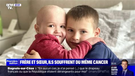 Les parents d une fratrie de deux enfants atteints de la même leucémie