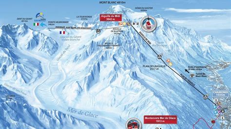 Chamonix France Ski Map | secretmuseum