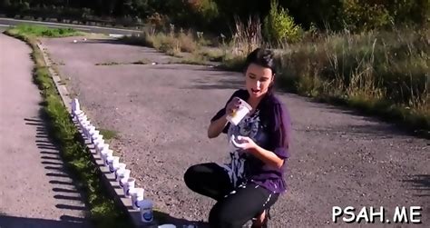 Mouthwatering Babe Slowly Getting Naked To Turn Him On