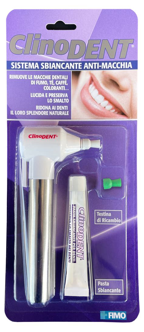 Clinodent Antimacchia Sbiancanti Per Denti Eliminare Macchie Fumo