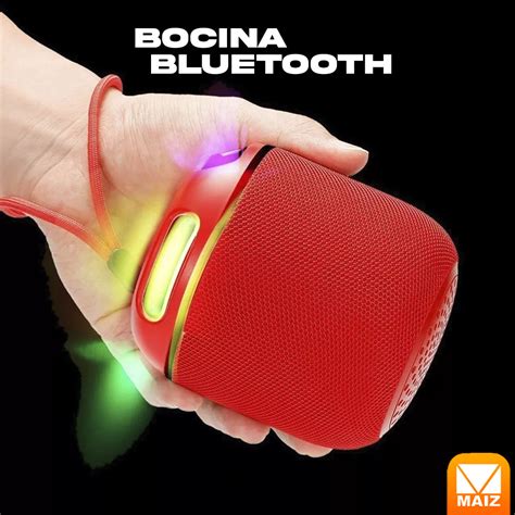 Bocina Bluetooth Tipo Cilindro Bc Comercializadora Ma Z