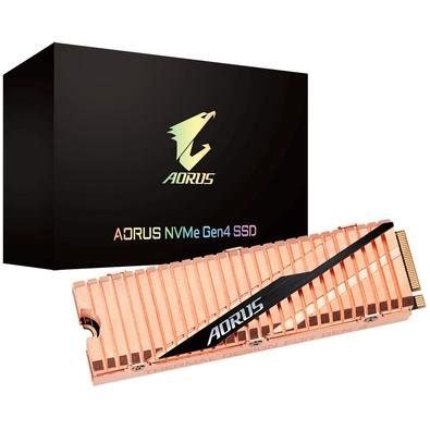 SSD 1 TB Gigabyte Aorus M 2 NVMe Gen4 Leitura 5000MB s e Gravação