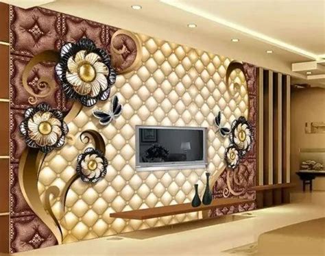 Multicolor D Living Room Wallpaper At Rs Sq Ft In New Delhi Id