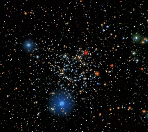 Open Cluster NGC1245 Star Clusters Digital Images Of The Sky