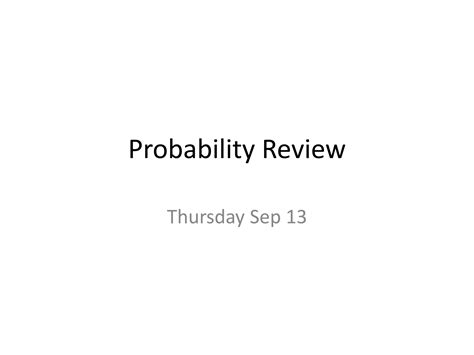 Probabilityreviewppt