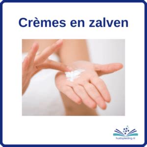 Crèmes en zalven cursus Huidopleiding