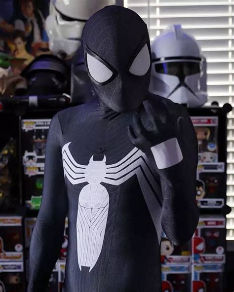 Black Suit Spiderman Costume