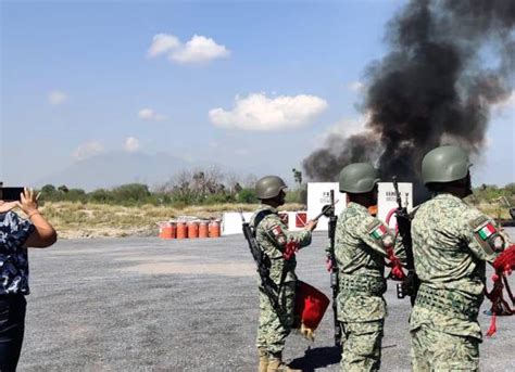 Incineran en Nuevo León más de 460 kilos de estupefacientes