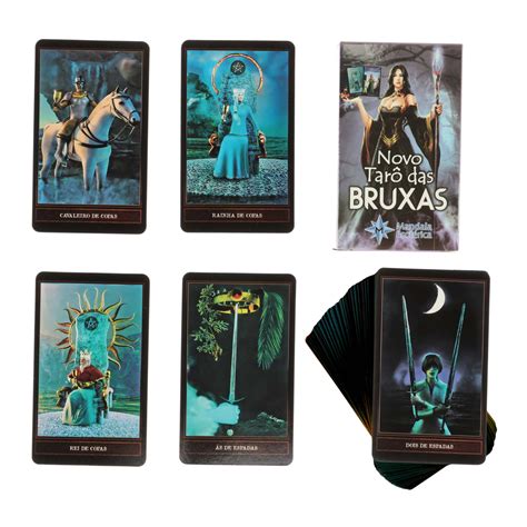 Baralho O Tarot Negro Cartas E Manual Tarot Negro Marselha Shopee Brasil