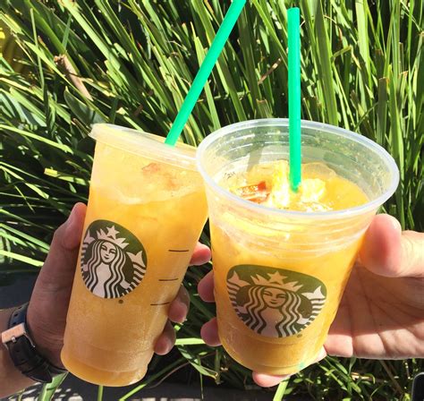 The Orange Drink Is Starbucks Latest Colorful Creation On The Rainbow Secret Menu