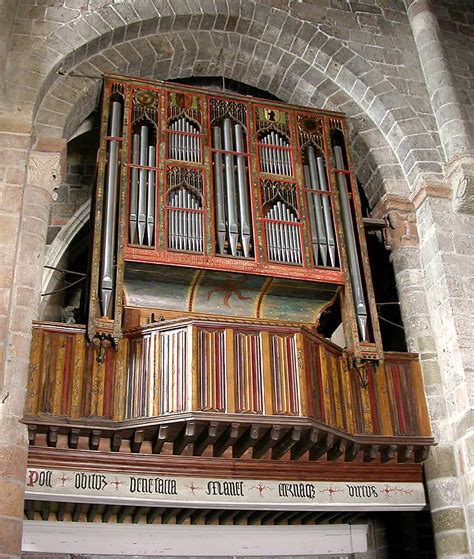 Orgue De L Abbatiale Saint Chaffre Le Monastier Sur Gazeille