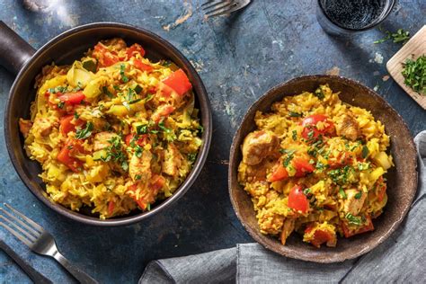 Snelle Rijstschotel Met Kip En Groenten Recept Hellofresh