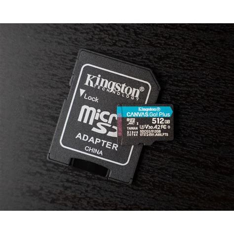 Kingston Canvas GO PLUS Micro SD Card 64GB 128GB 256GB For 4K Video