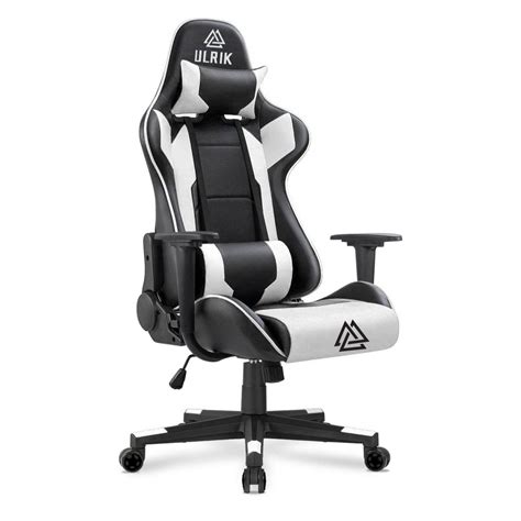 Silla Gamer De Oficina Profesional Ulrik Blanca Ulrik Gaming