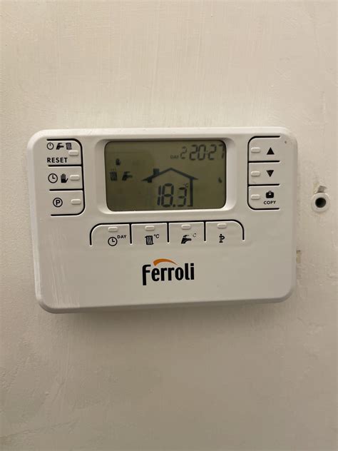 Crono Termostato Ferroli Romeo W Componenti Riscaldamento PLC Forum