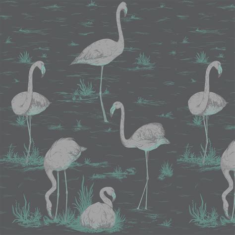 Papier Peint Animaux Flamingos Cole And Son