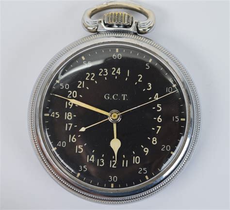 Wartime Era Hamilton Railway Grade US Military Steel Pocket Watch