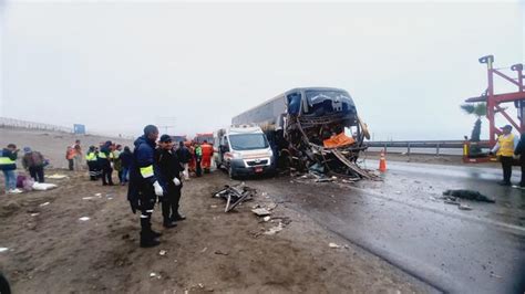 Punta Negra Conductor De Bus Interprovincial Muere Tras Chocar Contra