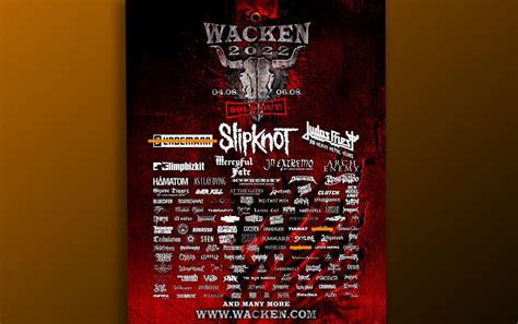 Wacken Festival 2022 Lineup Bandup