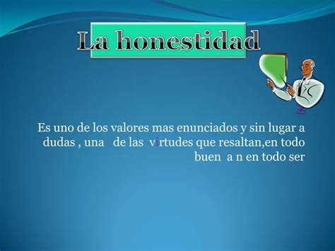 Honestidad Ppt