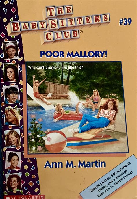 Poor Mallory The Baby Sitters Club 39 By Ann M Martin Goodreads