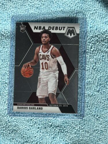 Darius Garland Mosaic Rc Rookie Nba Debut Cleveland