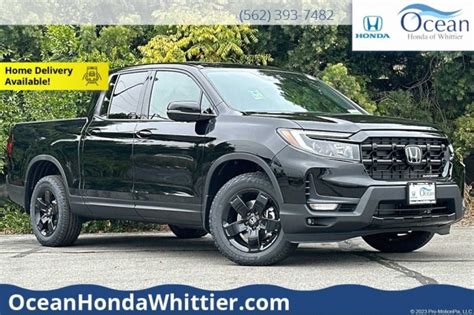 New 2024 Honda Ridgeline Black Edition 4D Crew Cab In Whittier 5600803