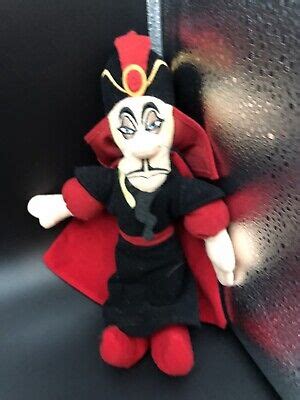 Disney Store Aladdin Jafar Bean Bag Plush Stuffed Toy Doll Ebay