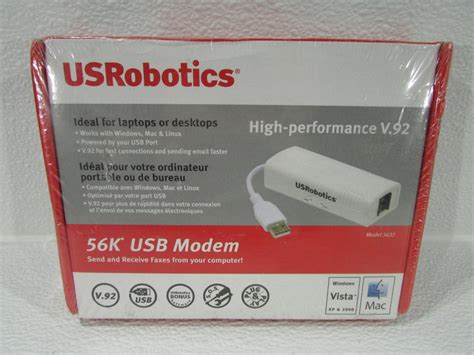 Us Robotics K Usb Fax Modem Premier Equipment Solutions Inc