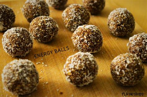 Energy Balls Dattes Et Avoine