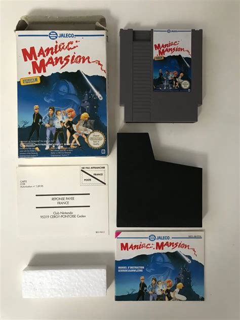 Maniac Mansion Nintendo Nes Fah En La Caja Original Catawiki