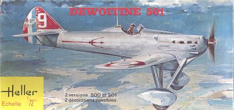Heller 1/72 Dewoitine D.501