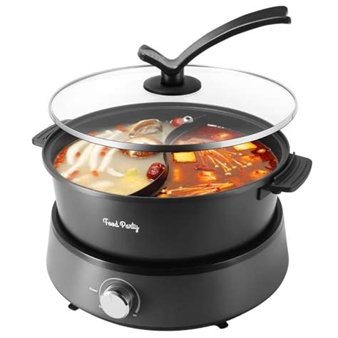 Food Party Hot Pot Electric Upgraded Separable Shabu Shabu Pot Review A Deep Dive Into Dual