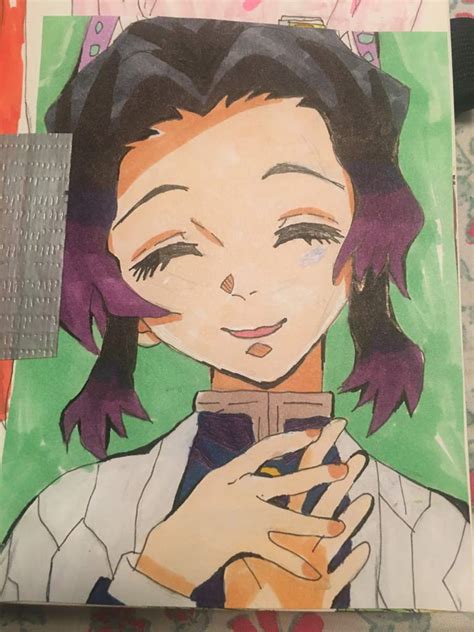 Shinobu Drawing Demon Slayer Kimetsu No Yaiba Amino