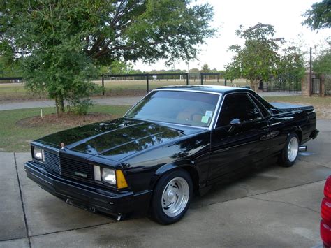 1981 Cheverolet ELCamino Black Beauty Classic Chevrolet El Camino