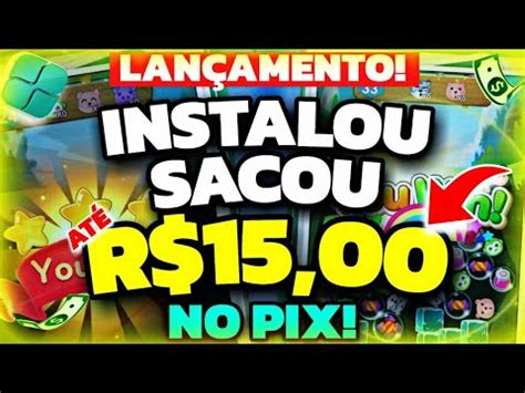 INSTALOU SACOU ATÉ R 15 00 NA HORA VIA PIX JOGO QUE GANHA DINHEIRO DE