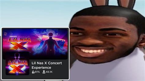 New Lil Nas X Roblox Concert Experience Live Live Performance