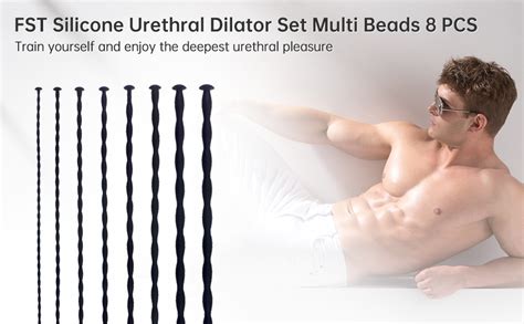 Urethral Sounds Silicone Penis Plug Urethral Dilator Set For Advanced